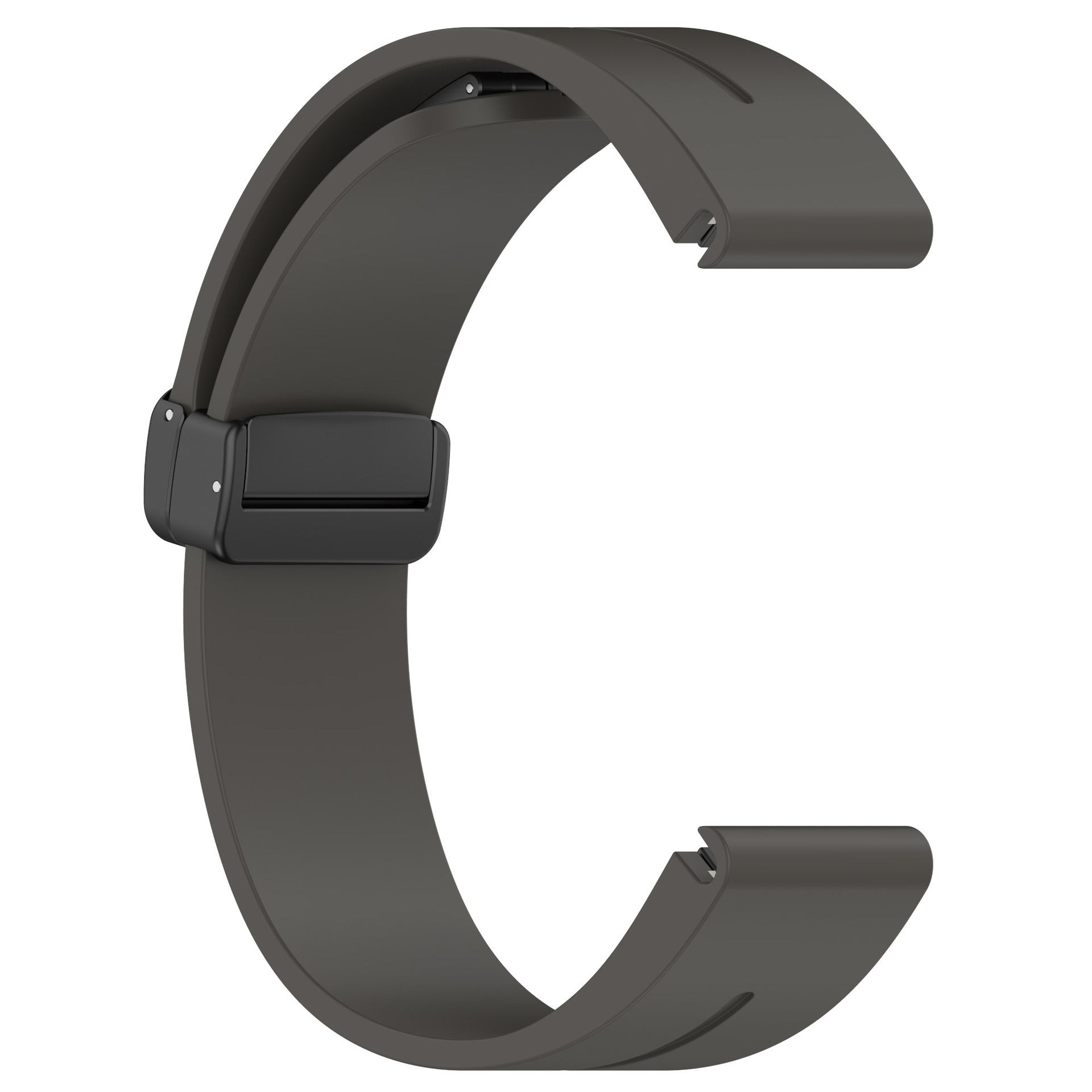 Amazfit T-Rex Ultra 2 D-Buckle Silicone Strap (Dark Grey)