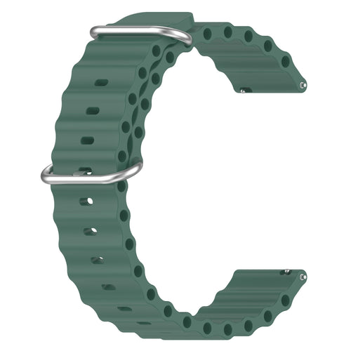 Coros Pace 3 Ocean Armband (Dunkelgrün)
