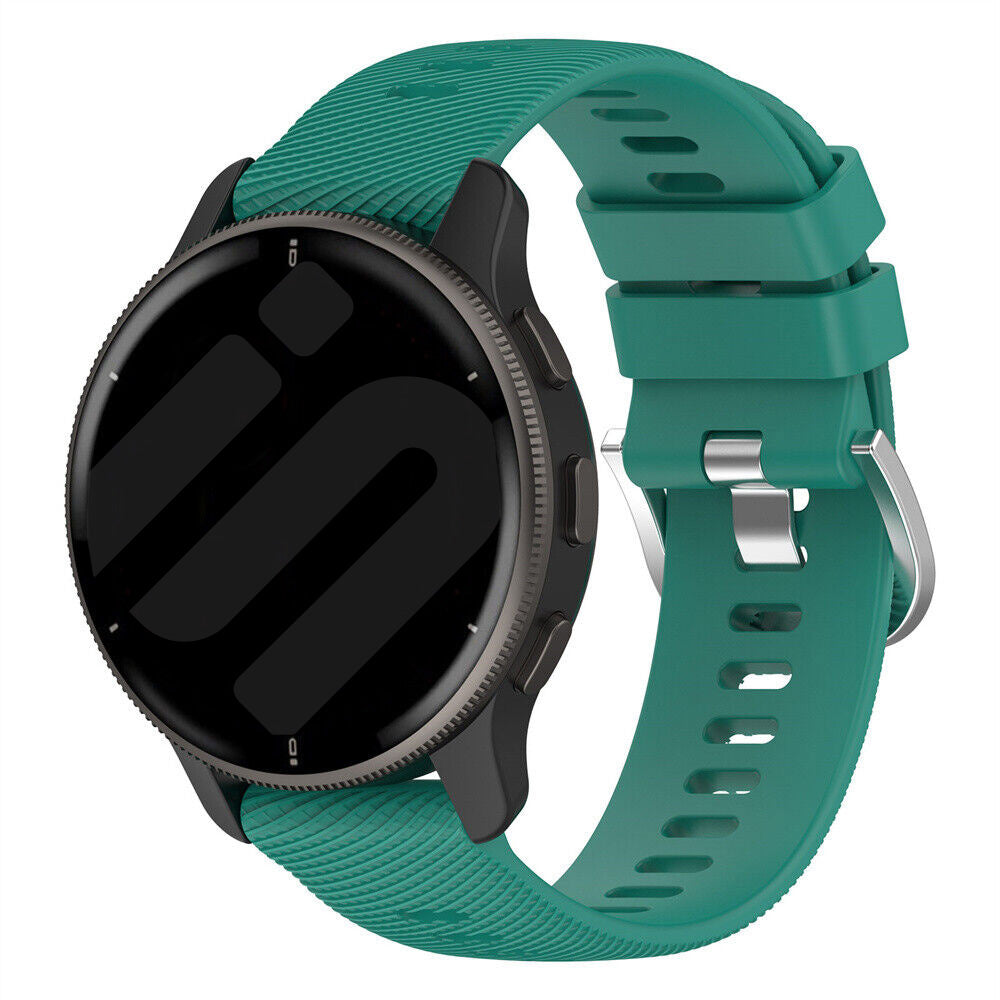 Garmin Vivomove Luxe Silikonarmband (Viridiangrün)