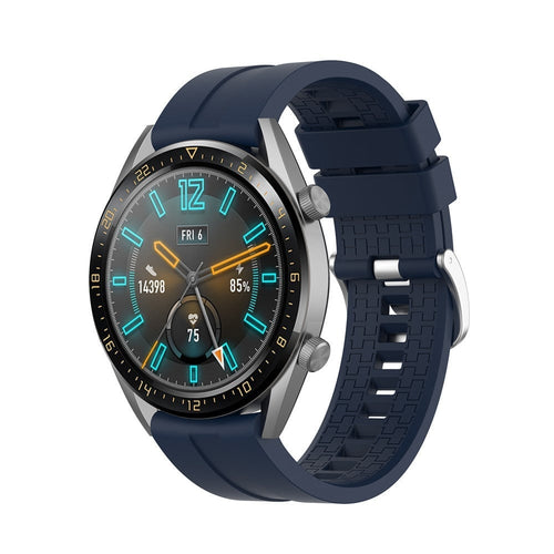 Huawei Watch Ultimate Extreme Silikonarmband (Dunkelblau)