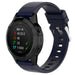 Garmin Fenix 7x Glänzendes Silikonarmband (Dunkel Blau)