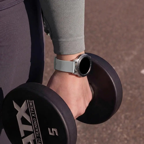 Polar Grit X Pro Sportarmband (Grau)
