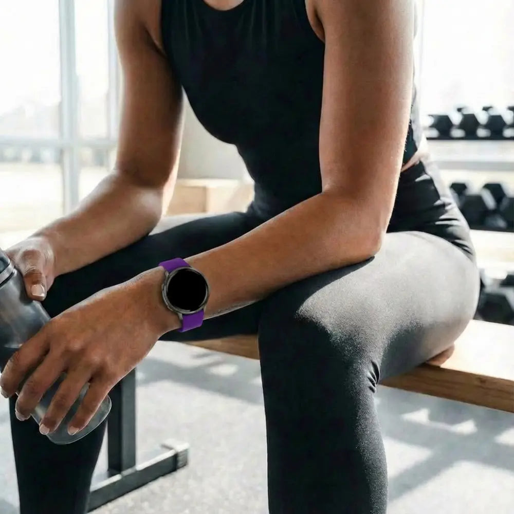 Bandz Garmin Vivoactive 4s Sport Strap 'Deluxe' (Purple)