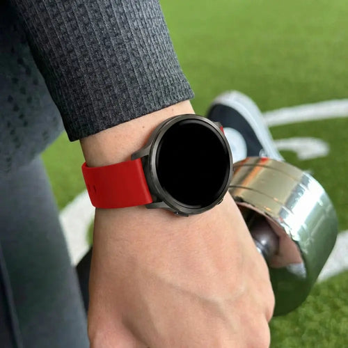 Bandz Garmin Vivoactive 6 Sport Strap 'Deluxe' (Red)