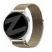 Bandz Garmin Forerunner 165 Milanese Loop Armband (Champagne Gold)