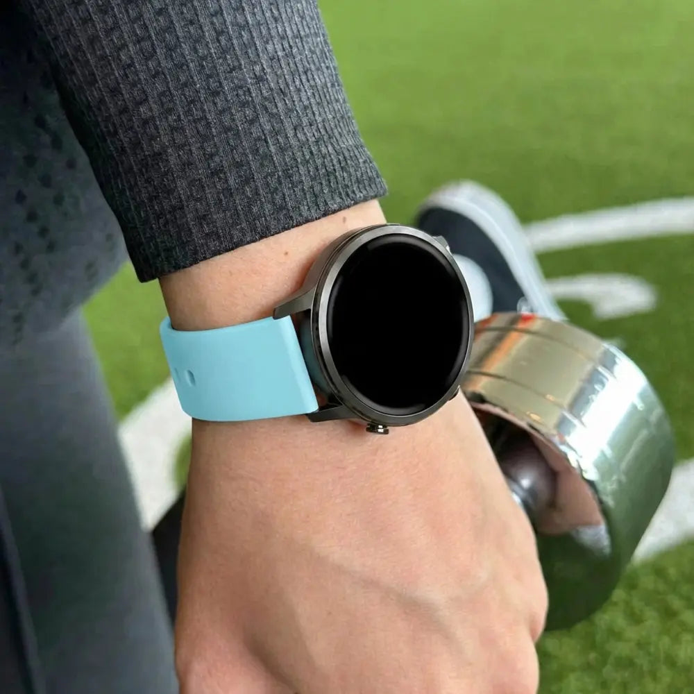 Bandz Garmin Forerunner 245 Sport Strap 'Deluxe' (Light Blue)