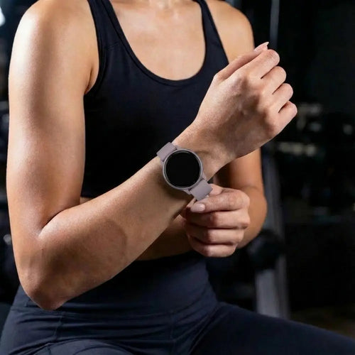 Garmin Vivoactive 5 siliconen classic bandje (violet)