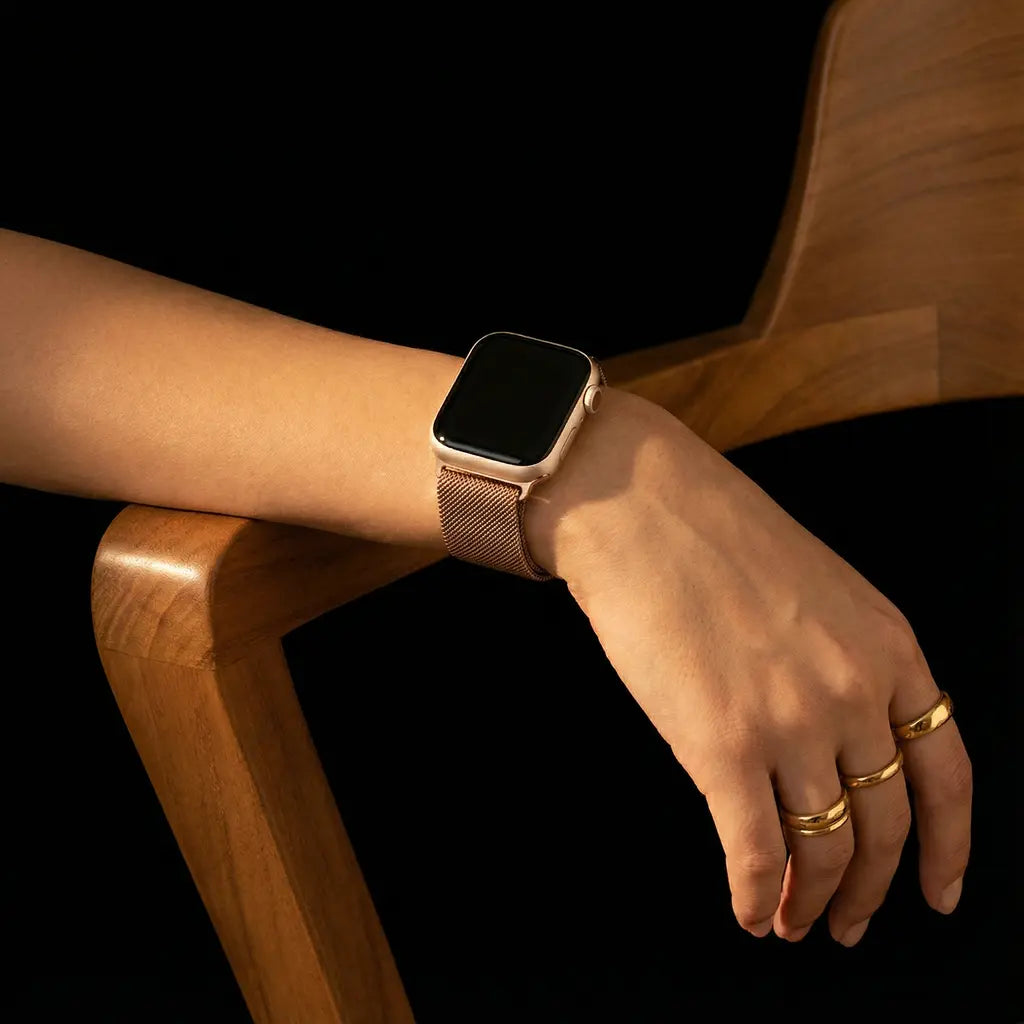 Samsung Galaxy Watch 8 - 44mm titanium bandje (titanium)