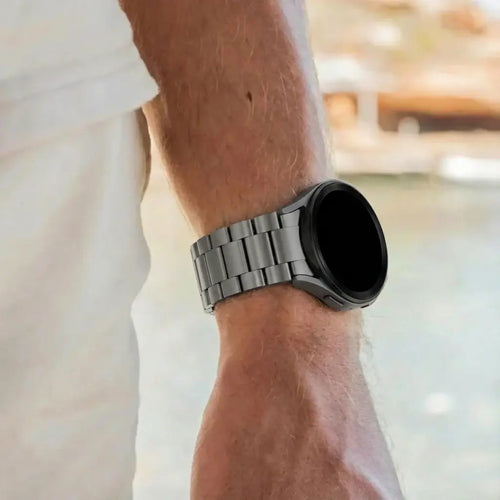 Bandz Samsung Galaxy Watch 4 - 44mm Titanium Strap 'Classic' (Graphite)