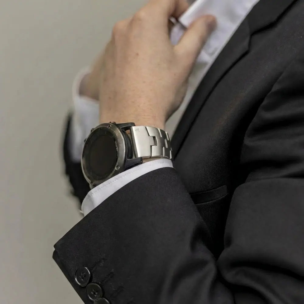 Garmin Instinct Titanium Strap (Silver)