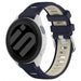 Garmin Forerunner 165 Sportarmband mit Schnalle (Dunkelblau/Beige)