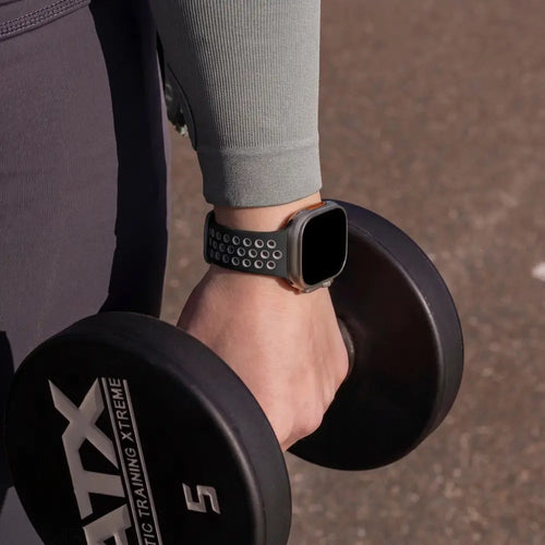 Apple Watch Ultra sport+ band (zwart/grijs)