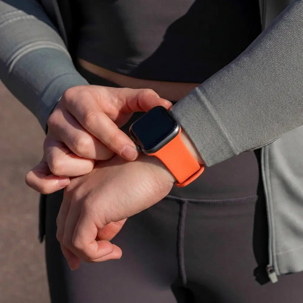 Apple Watch Silicone Strap Classic (Orange)
