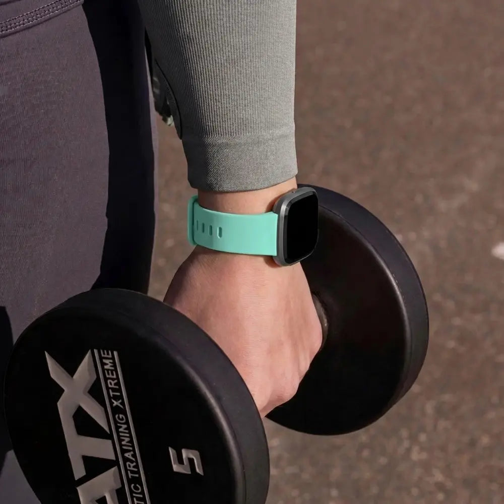 Fitbit Versa-Versa 2 Silicone Strap (Aqua)