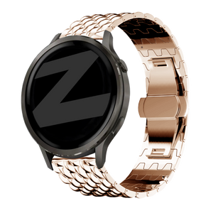 Bandz Garmin Bounce 2 Steel Strap 'Dragon' (Rose Gold)