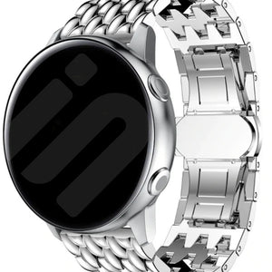 Amazfit Bip 5 Dragon Stahlarmband (Silber)
