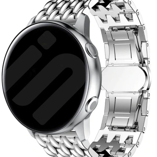 Amazfit Bip 5 Dragon Stahlarmband (Silber)