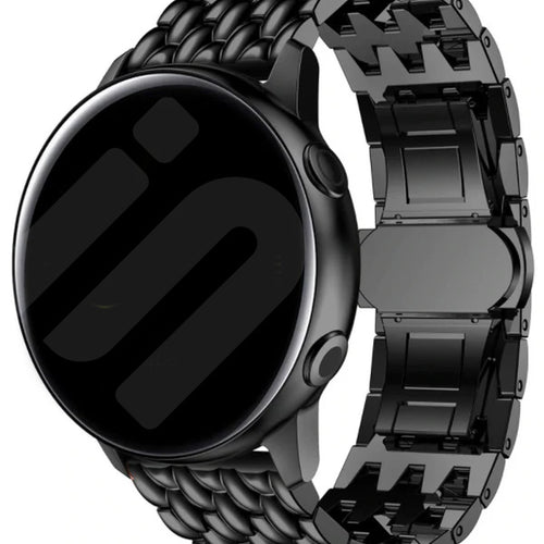 Amazfit Bip 5 Dragon Stahlarmband (Schwarz)