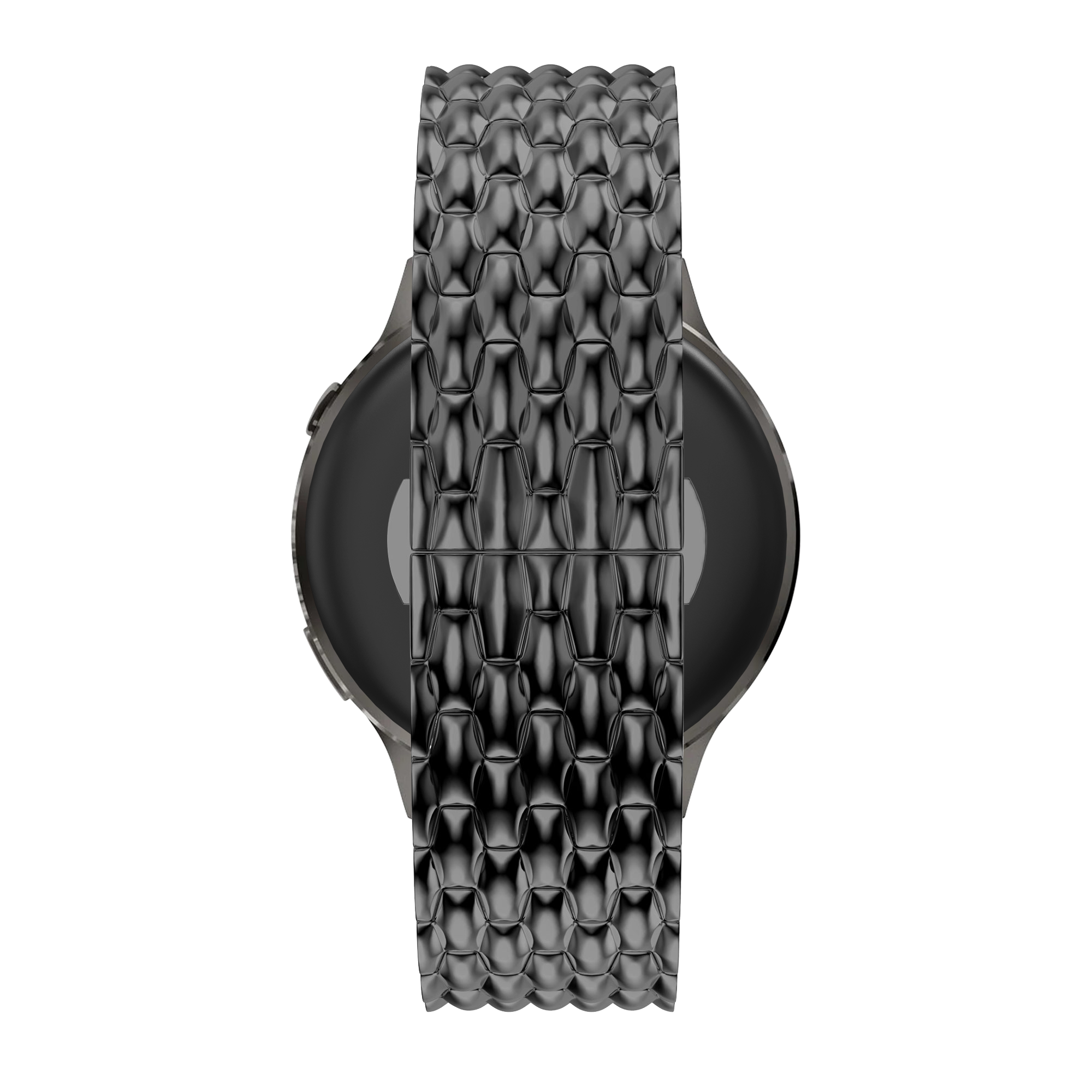 Bandz Garmin Bounce 2 Steel Strap 'Dragon' (Black)