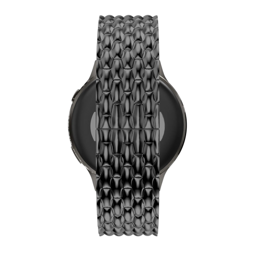 Bandz Garmin Forerunner 170 Stahlarmband 'Dragon' (Schwarz)