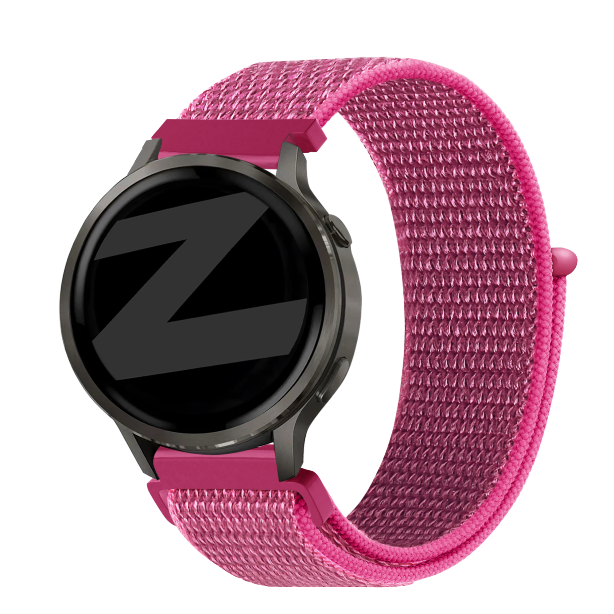 Bandz Garmin Forerunner 265s Nylon Loop Strap (Dragonfruit)