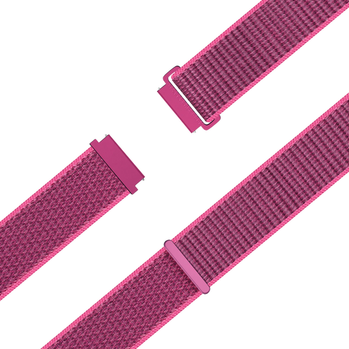 Bandz Garmin Forerunner 265s Nylon Loop Strap (Dragonfruit)