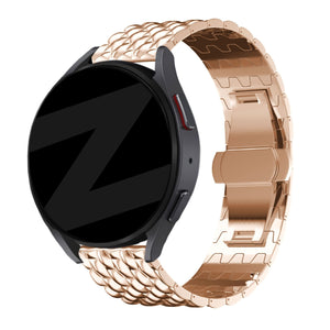 Bandz Garmin Approach S12 Stahlarmband 'Dragon' (Roségold)