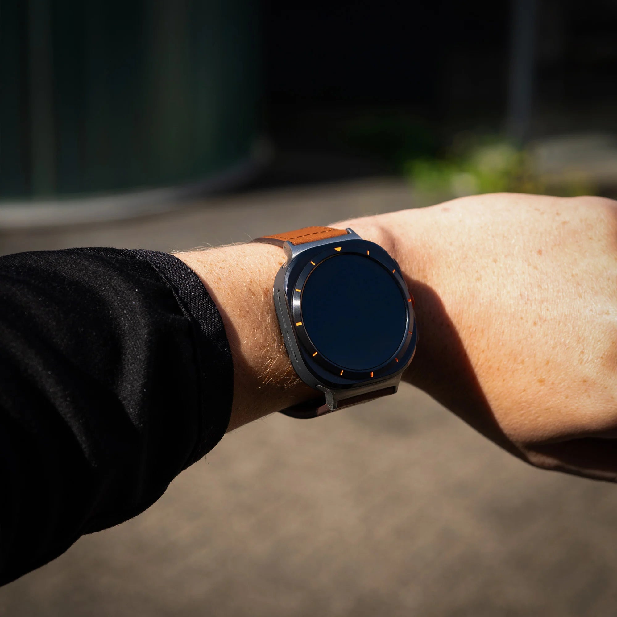 Samsung Galaxy Watch Ultra Leather Strap (Brown)