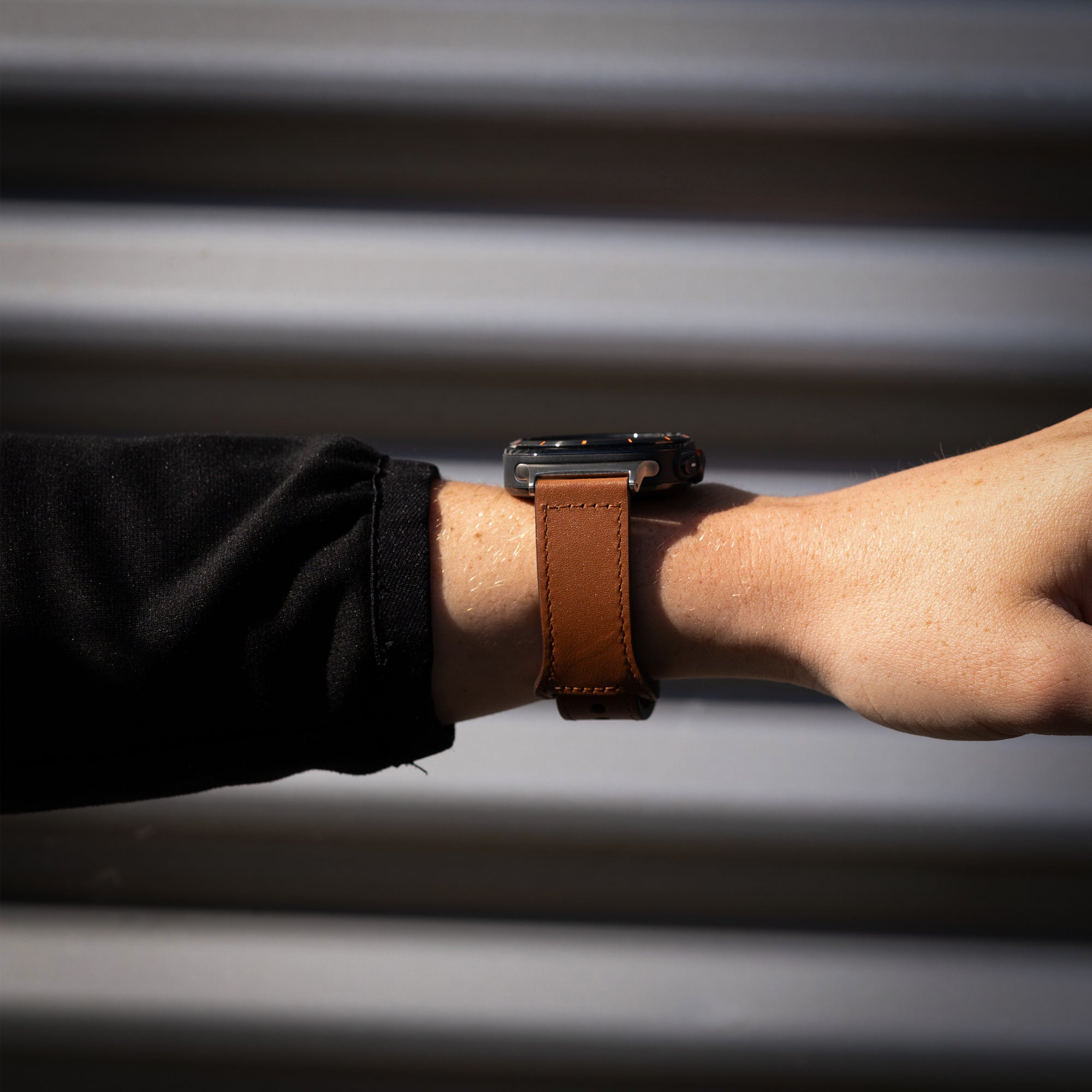 Samsung Galaxy Watch Ultra Leather Strap (Brown)