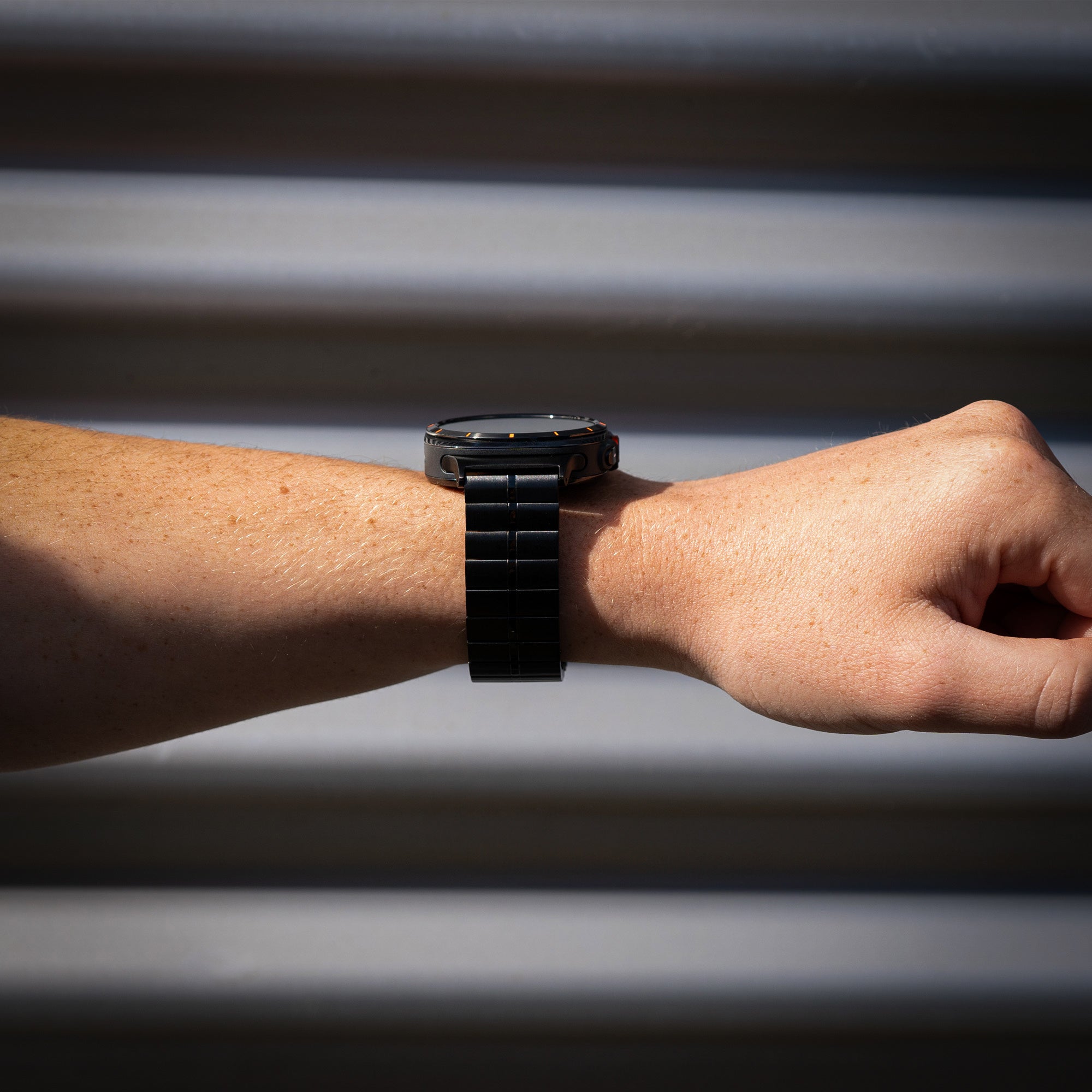 Samsung Galaxy Watch Ultra Luxus-Metallarmband (Schwarz)