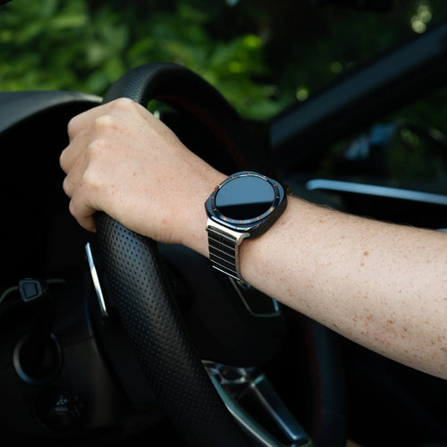 Samsung Galaxy Watch Ultra Luxus-Metallarmband (Silber)