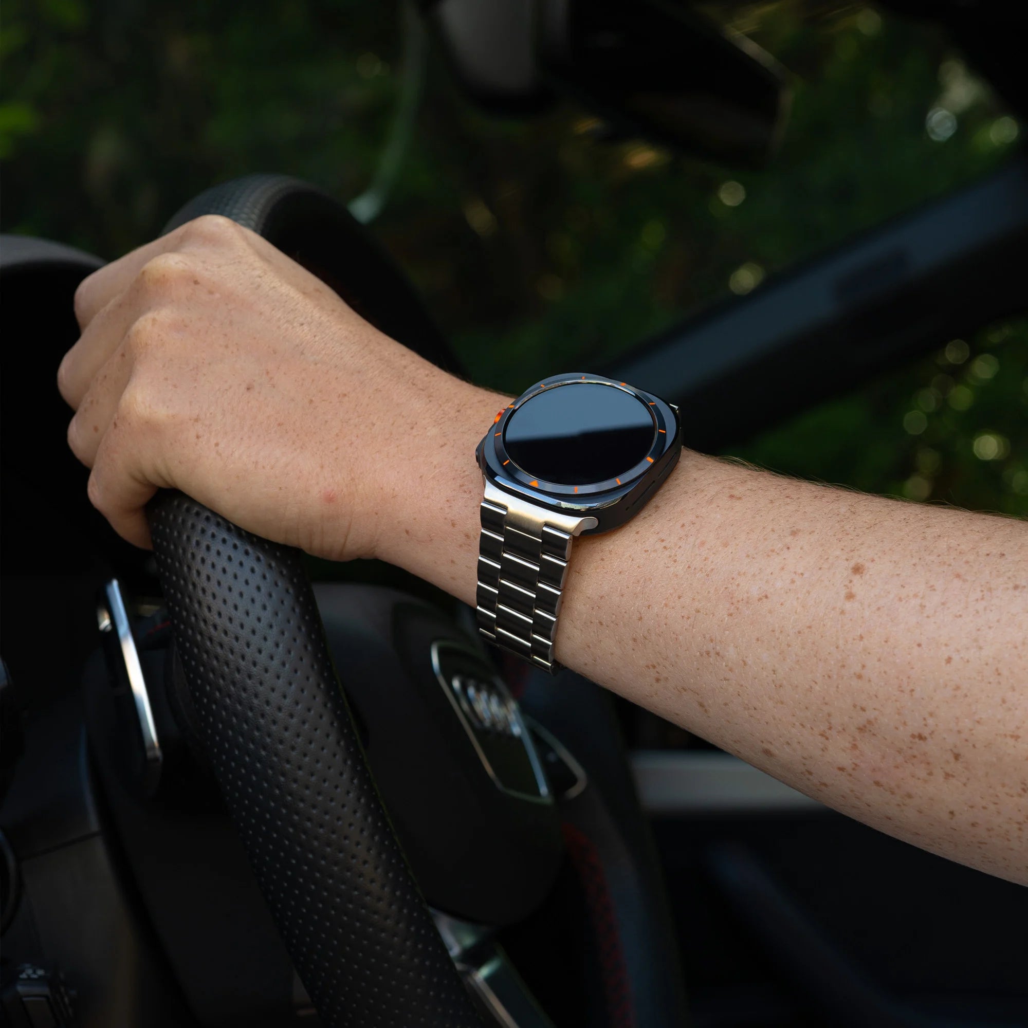 Samsung Galaxy Watch Ultra Stahlarmband (Silber)