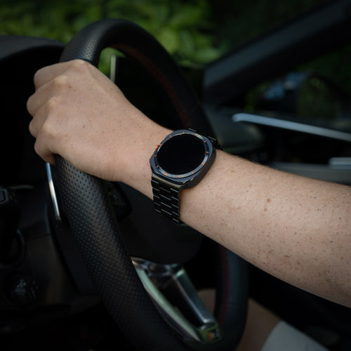 Samsung Galaxy Watch Ultra Stahlarmband (Schwarz)