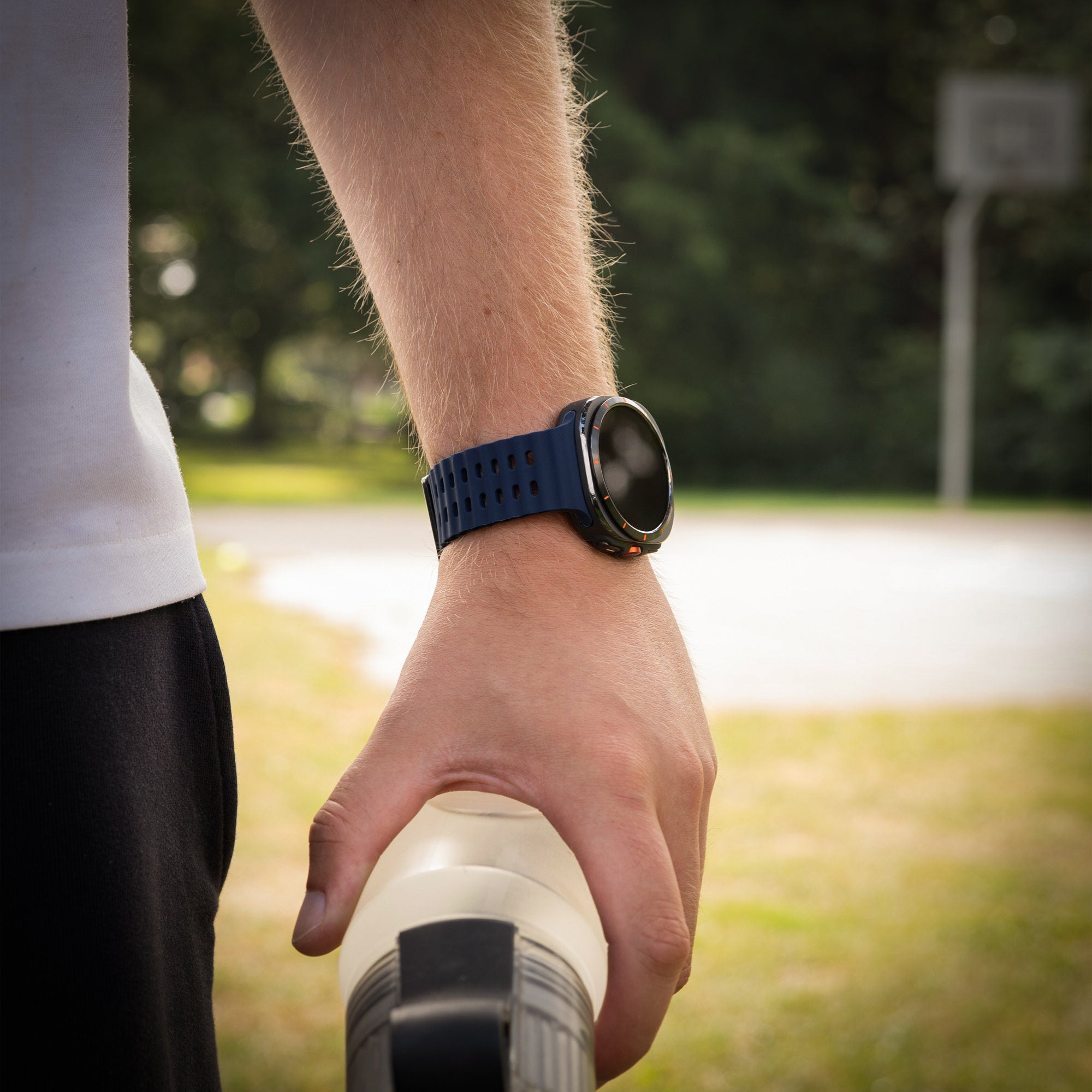 Samsung Galaxy Watch Ultra Ocean Armband (Dunkelblau)