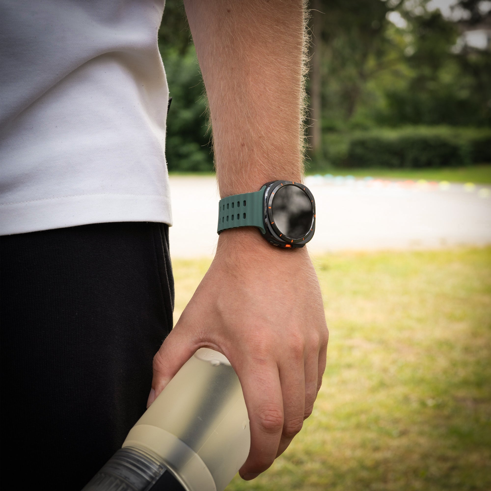 Samsung Galaxy Watch Ultra Ocean Strap (Dark Green)