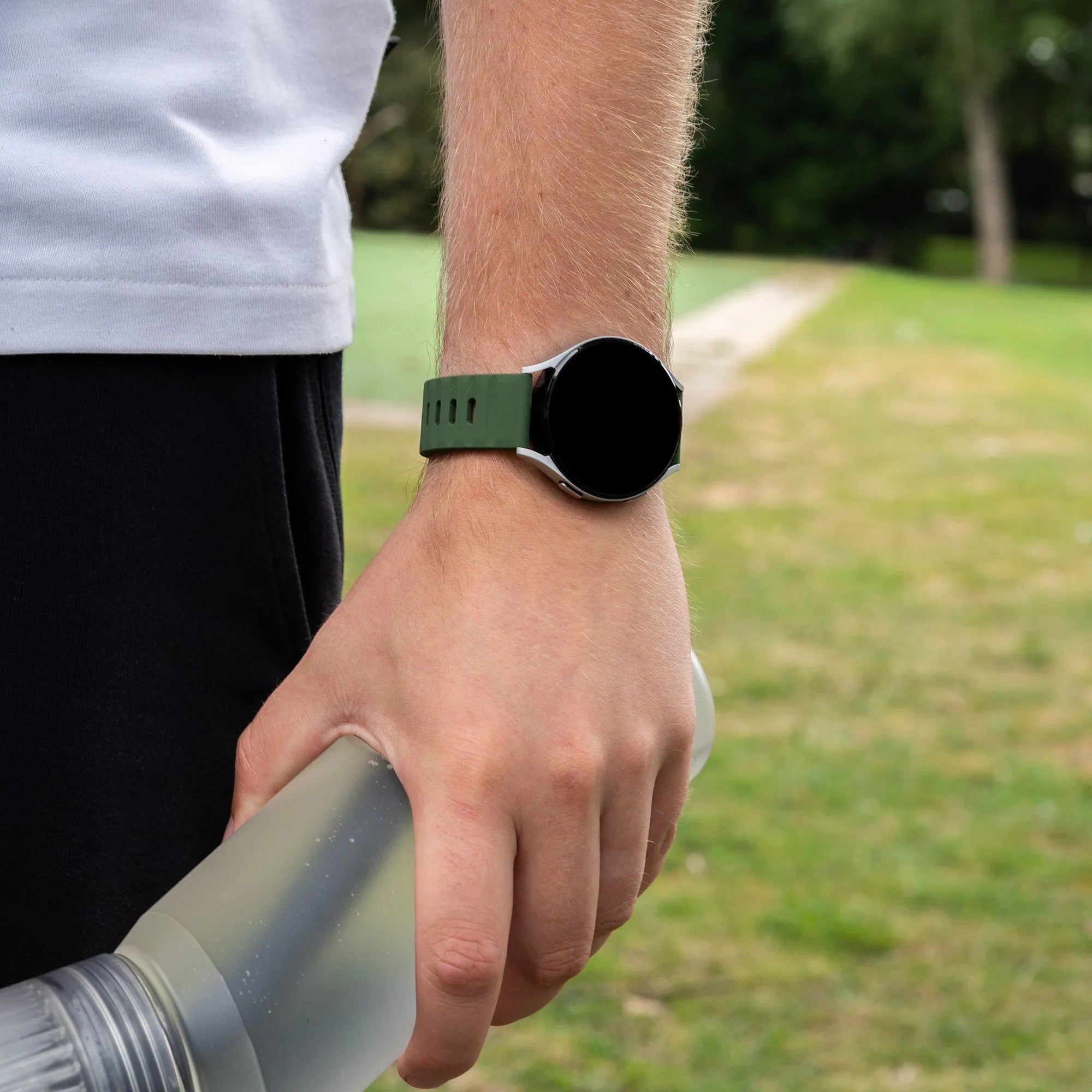 Coros Pace 2 Outdoor Silikonarmband (Grün)