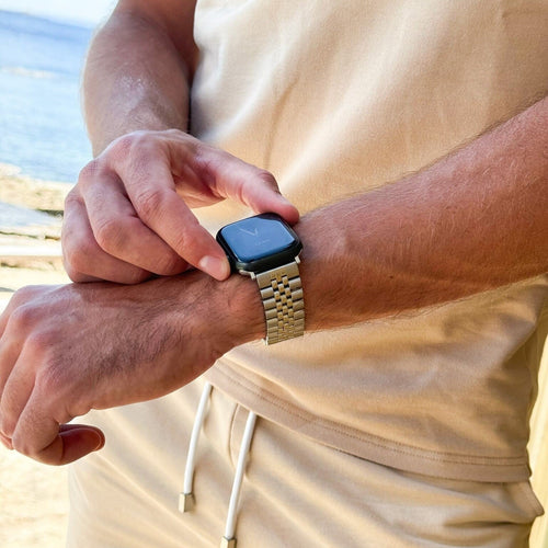 Apple Watch Jubilee Stahlband (Silber)