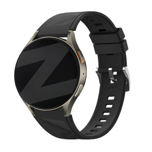 Bandz ICE Smart SQ 2.0 Square 1.70 Silicone Strap 'Easy fit' (Black)