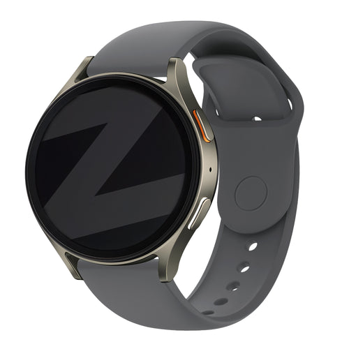 Bandz Samsung Galaxy Watch 46mm Sport Strap 'Easy Fit' (Grey)