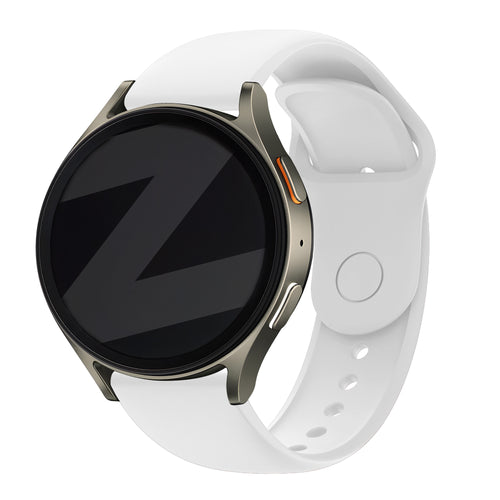 Bandz Samsung Galaxy Watch 7 - 44mm Sport Armband 'Easy Fit' (Weiß)