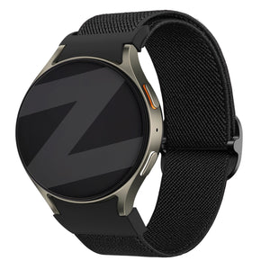 Bandz Samsung Galaxy Watch 5 - 40mm Elastisches Armband 'Easy Fit' (Schwarz)