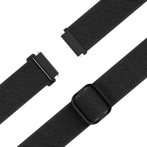 Bandz Withings ScanWatch Light Elastisches Armband (Schwarz)
