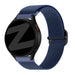 Bandz Oppo Watch X2 Mini Elastisches Armband (Dunkelblau)