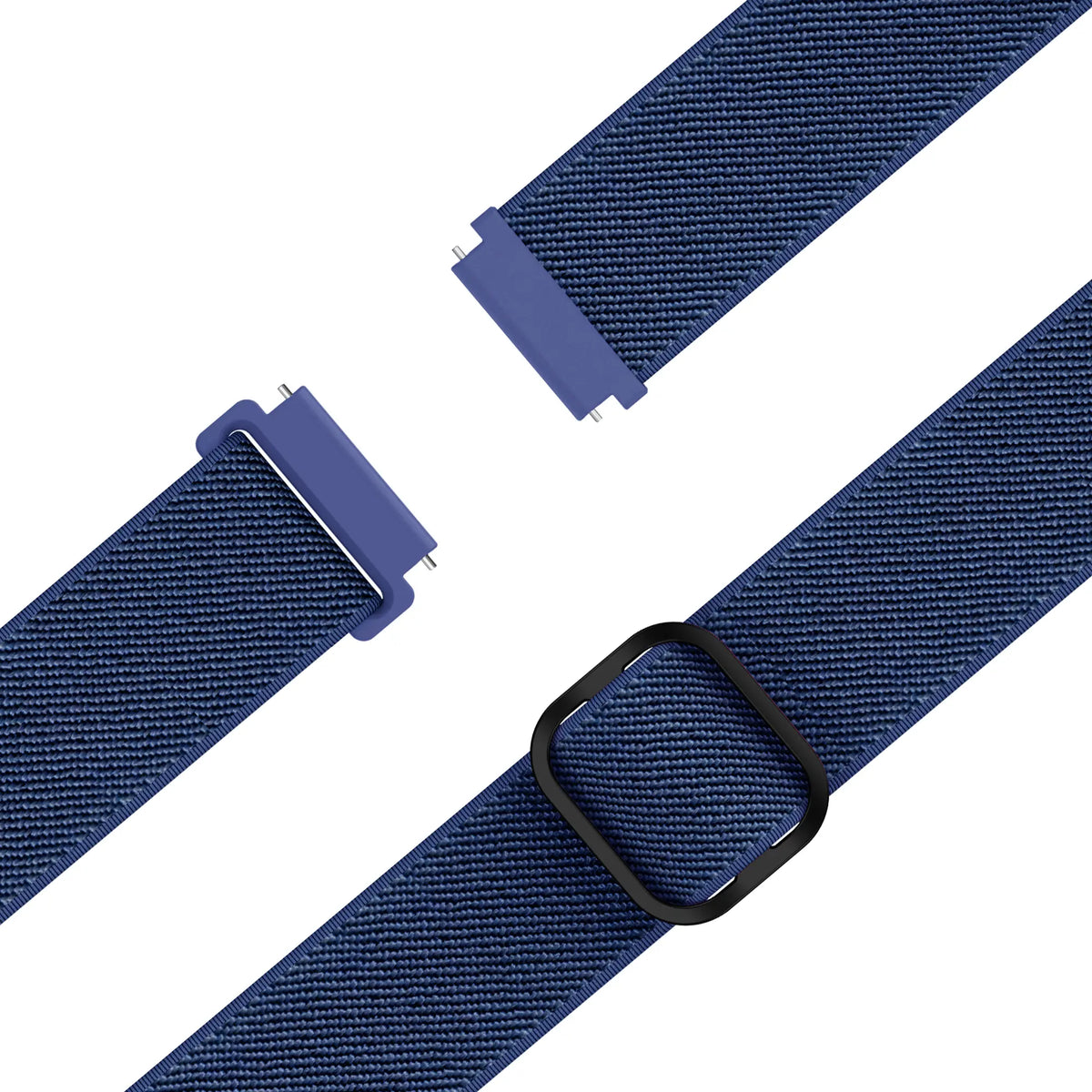 Bandz Oppo Watch X2 Mini Elastisches Armband (Dunkelblau)