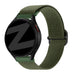Bandz Oppo Watch X2 Mini Elastisches Armband (Armeegrün)