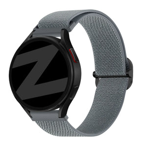 Bandz Oppo Watch X2 Mini Elastisches Armband (Graublau)