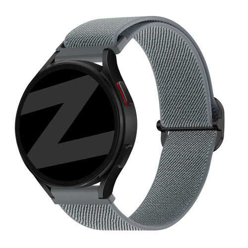 Bandz Oppo Watch X2 Mini Elastisches Armband (Graublau)