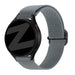 Bandz Oppo Watch X2 Mini Elastisches Armband (Graublau)