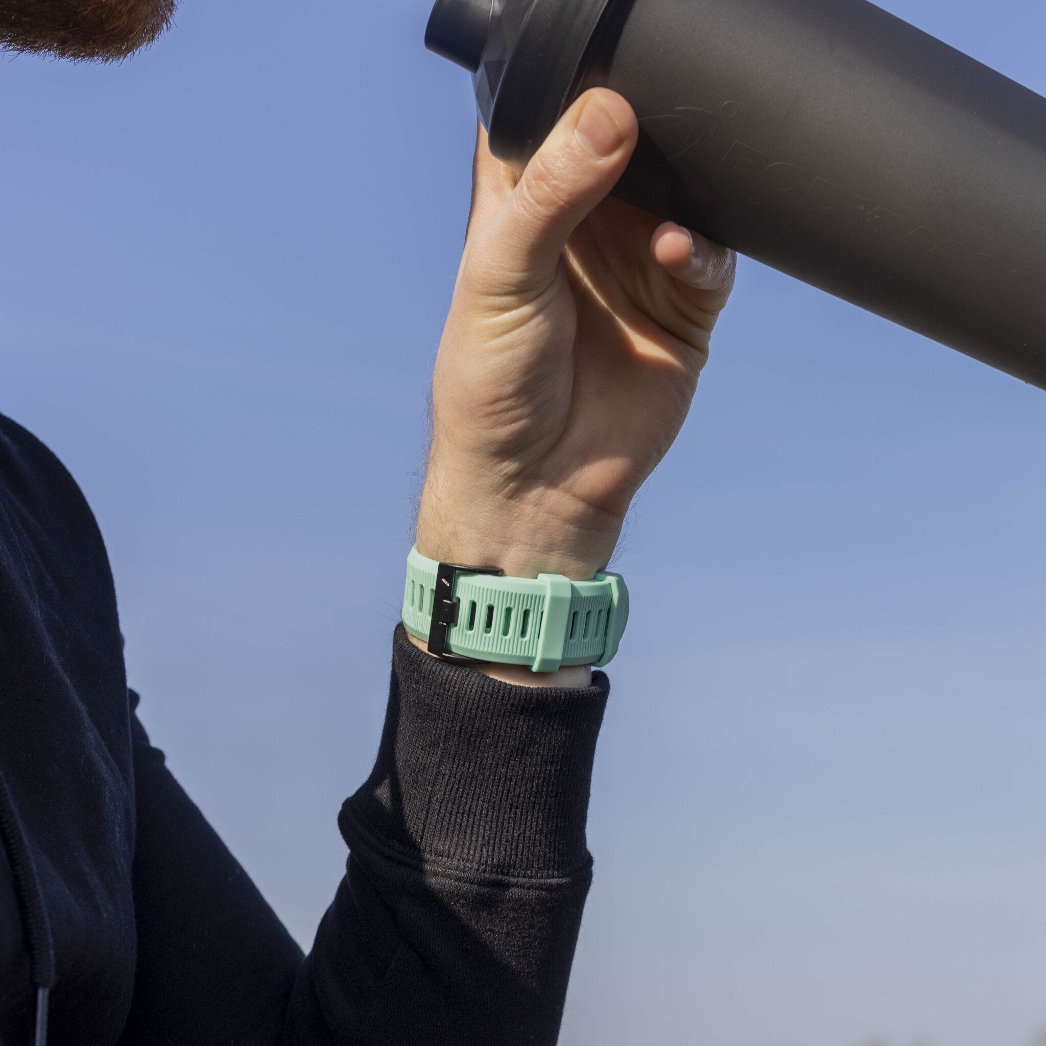 Garmin Descent MK2(i) Silikonarmband (Aqua)