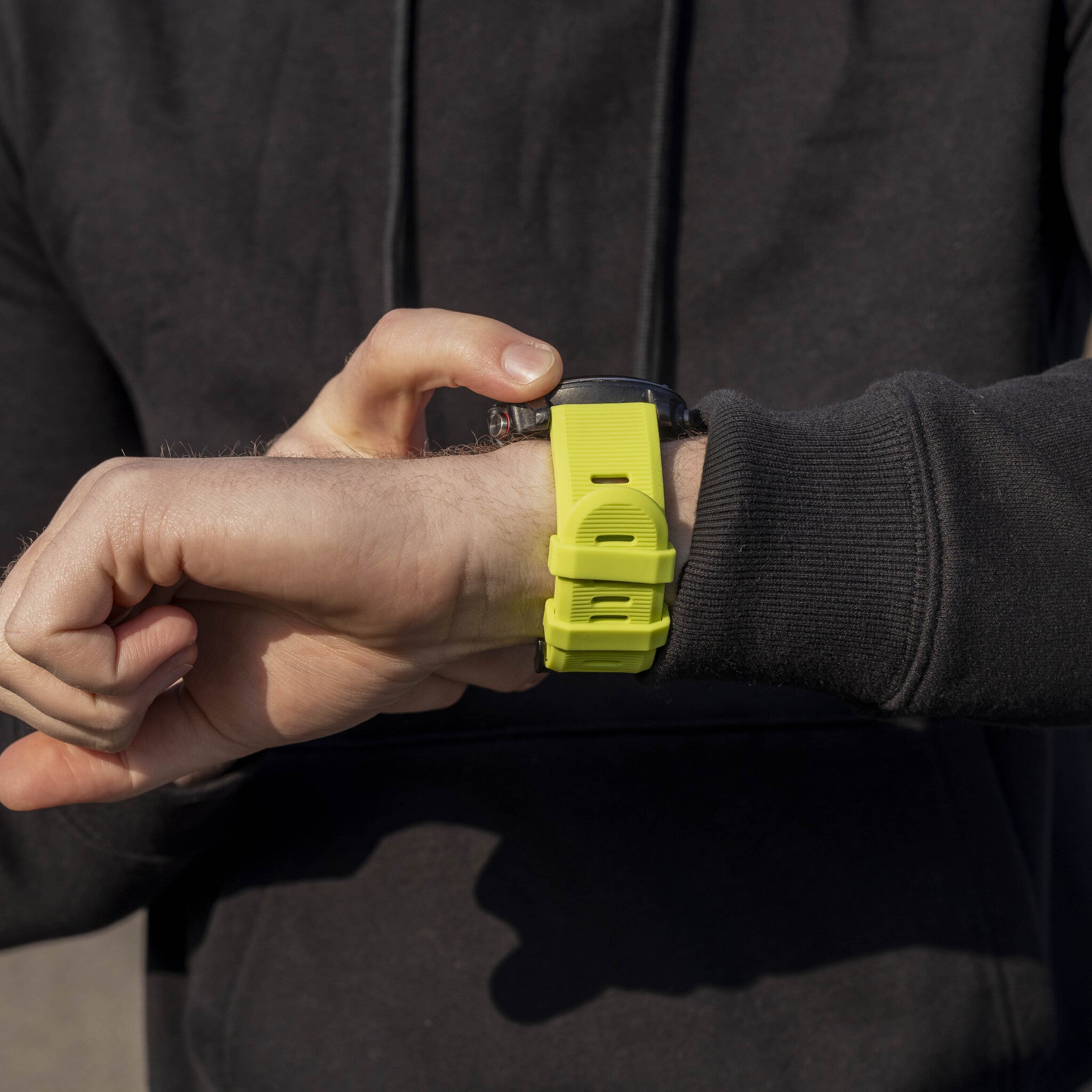 Garmin Descent MK1 Silikonarmband (Hell Grün)